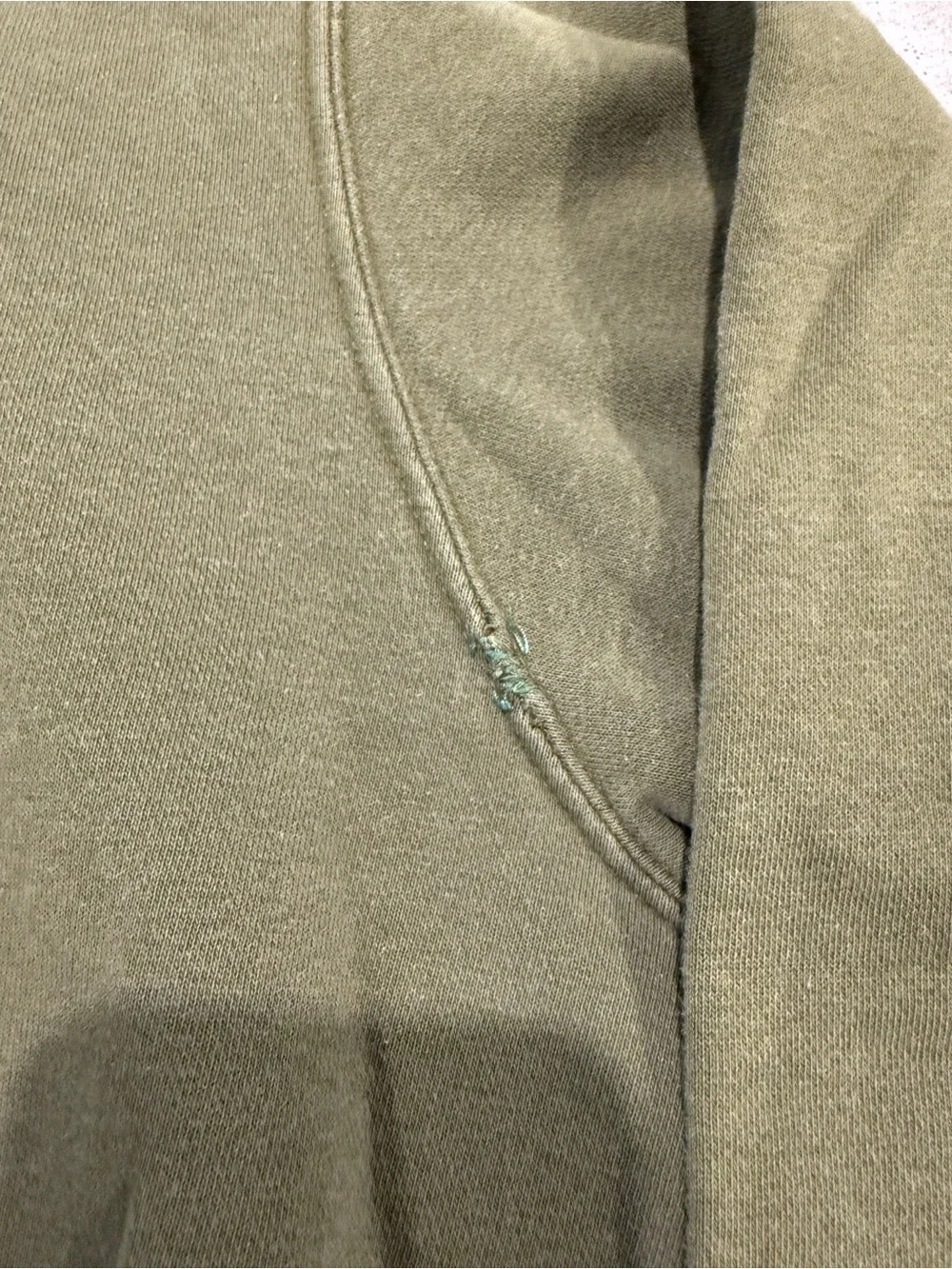 Nike Olive Green Hoodie with White Logo